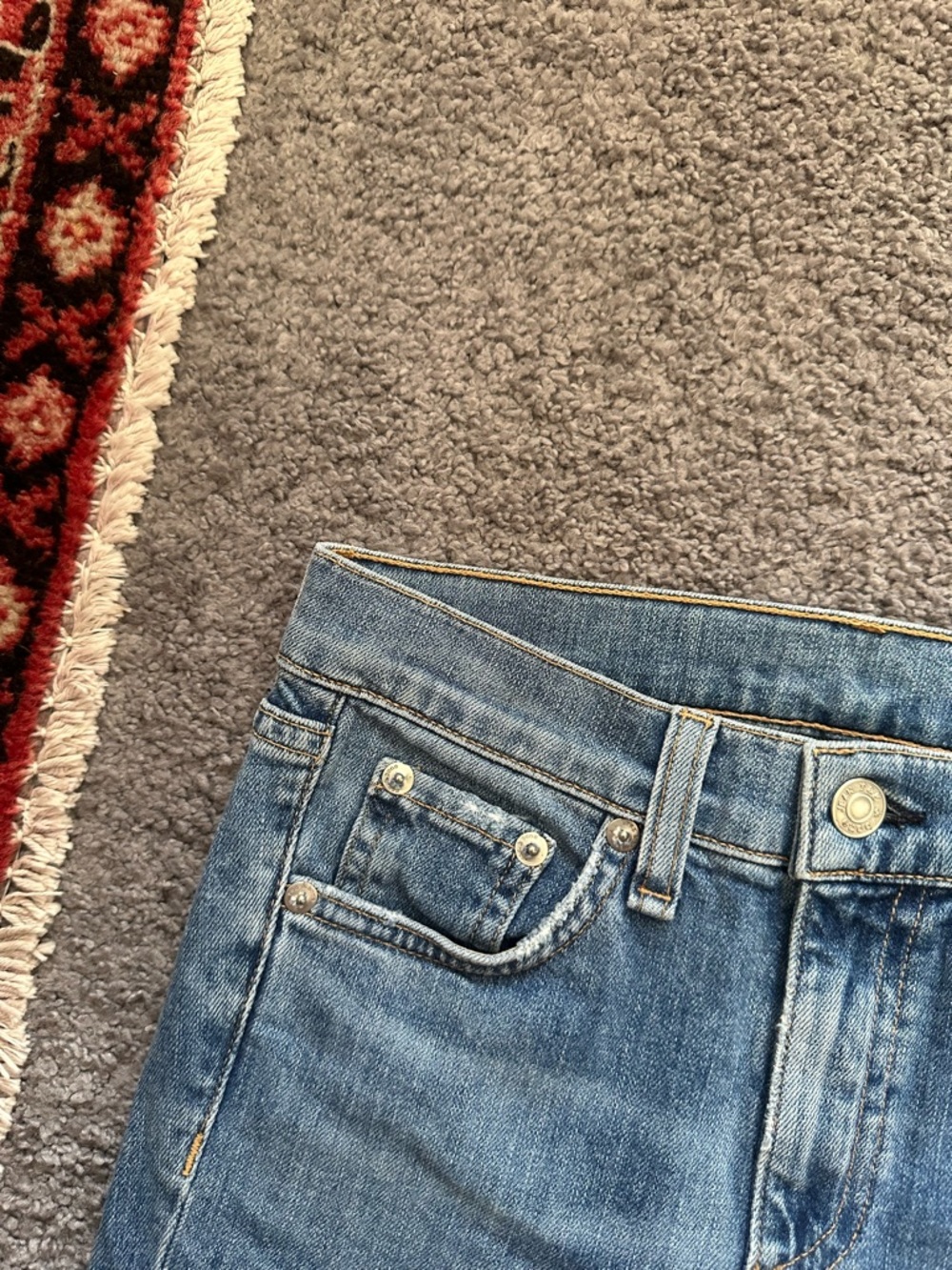 rag & bone Stovepipe High Rise Jeans - Picture 2 of 8